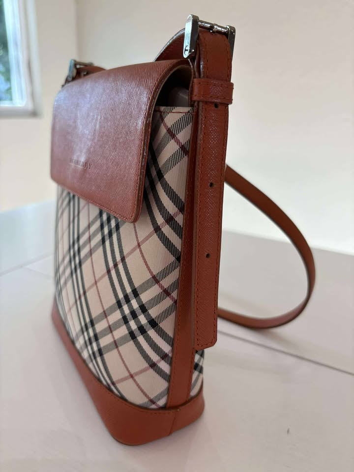 Burberry Nova Check Crossbody Bag