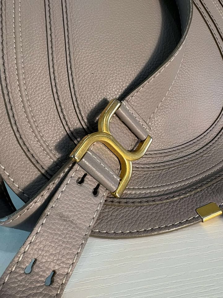 Chloé Marcie Small Grey Crossbody