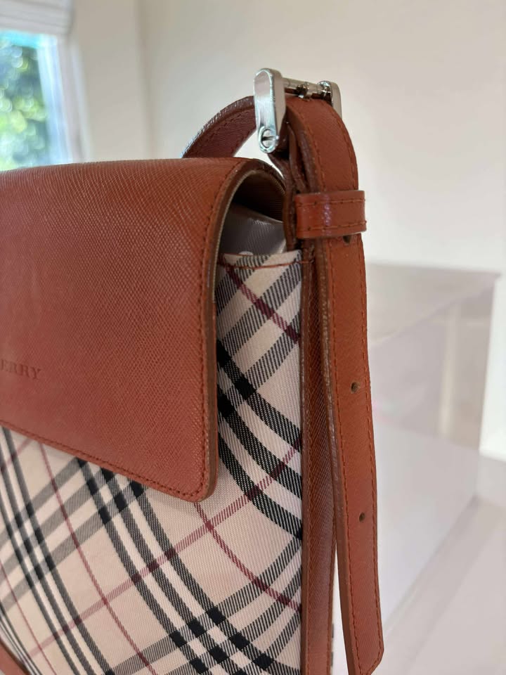 Burberry Nova Check Crossbody Bag