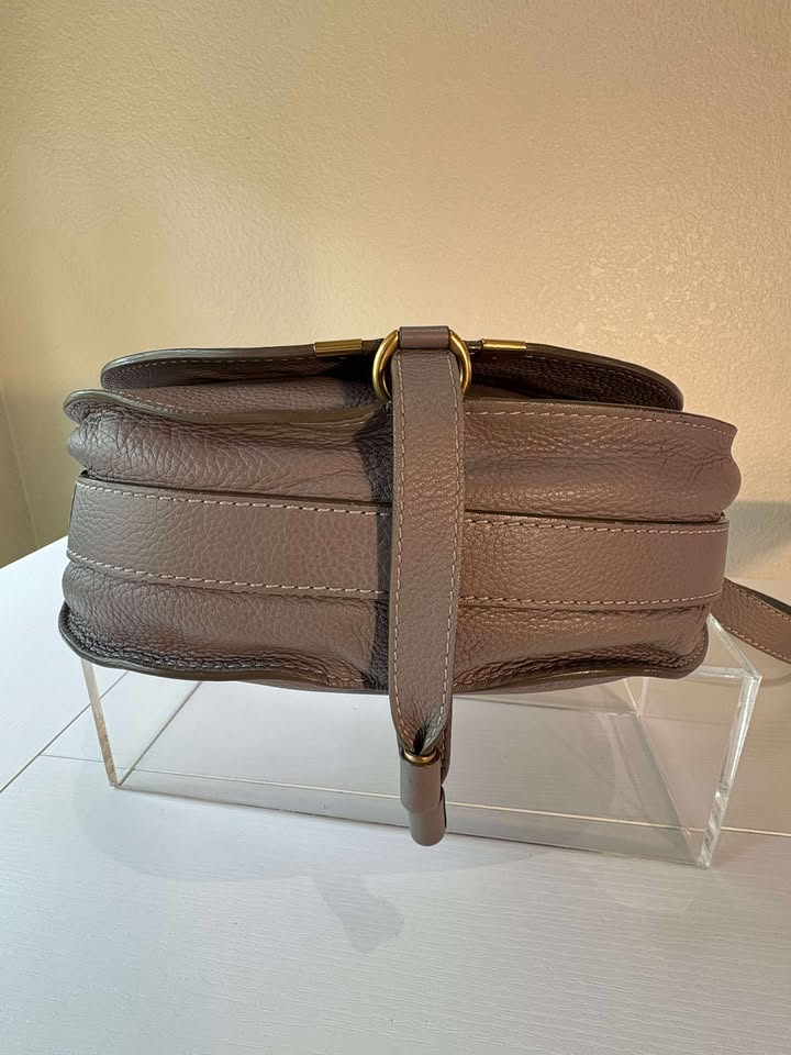 Chloé Marcie Small Grey Crossbody