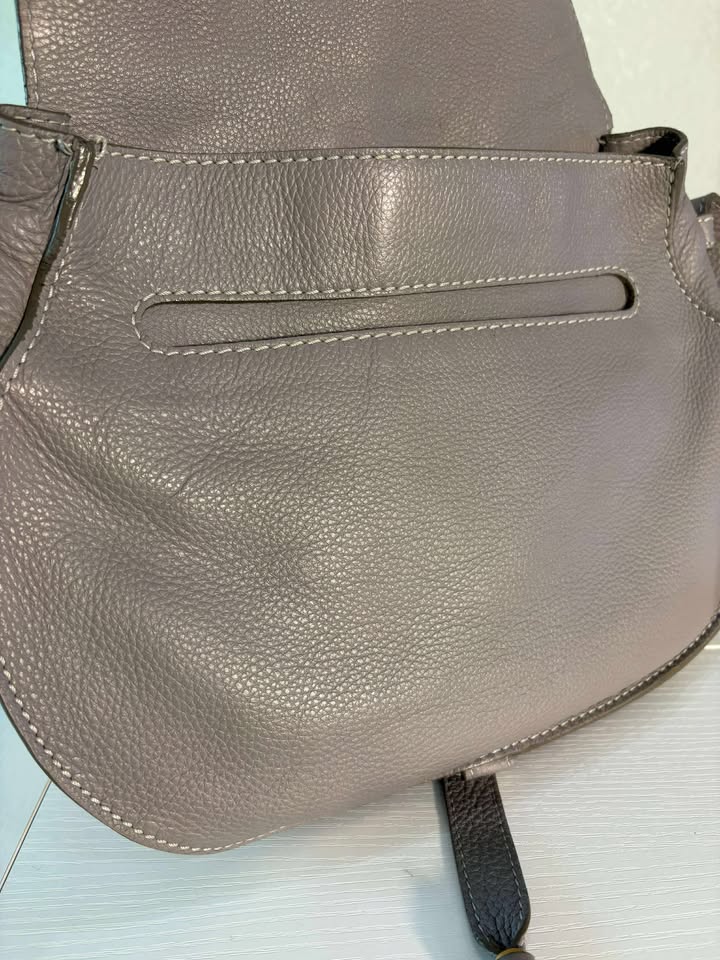 Chloé Marcie Small Grey Crossbody