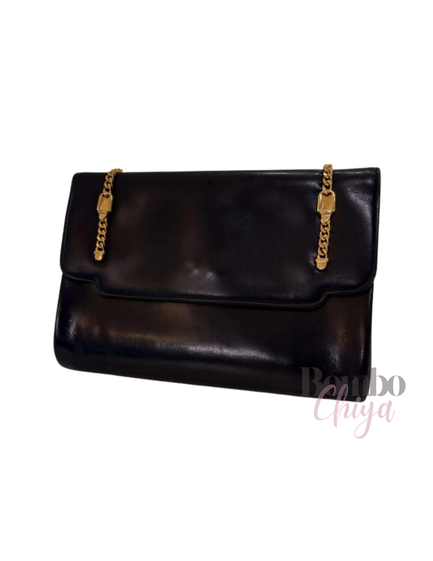 Gucci RARE Vintage Patent Clutch