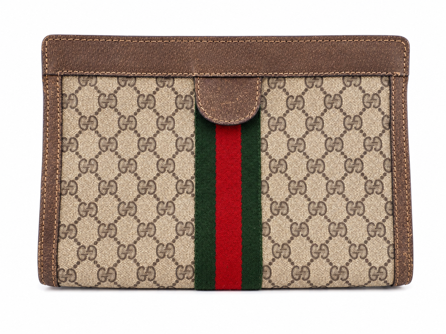 Gucci Ophidia GG Supreme Portfolio Clutch