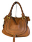 Chloé Marcie Leather Top Handle Handbag