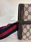 Gucci Sherry Line Navy Clutch