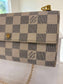 Louis Vuitton Damier Azur Sarah Long Wallet