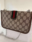Gucci Ophidia GG Supreme Web Stipe Pouch