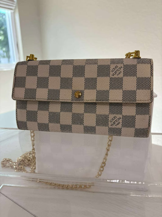 Louis Vuitton Damier Azur Sarah Long Wallet