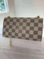 Louis Vuitton Damier Azur Sarah Long Wallet