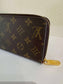 Louis Vuitton Monogram Zippy Poppy Wallet