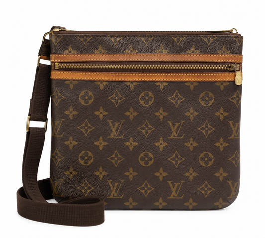 22 Louis Vuitton Monogram Pochette Bosphore Crossbody Bag