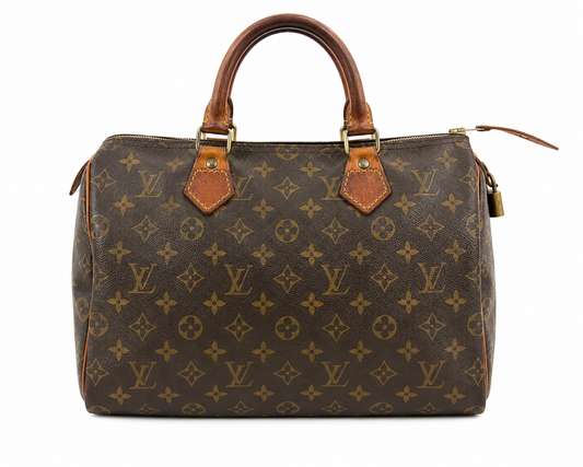 28 Louis Vuitton Speedy 30 Monogram Canvas
