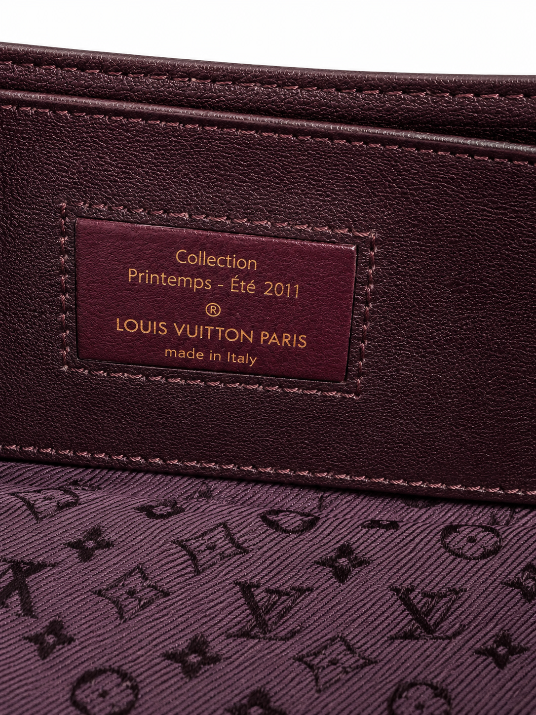 LOUIS VUITTON Limited Edition Avant-Garde Crystal Logo Shoulder Bag