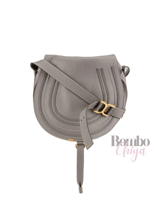 Chloé Marcie Small Grey Crossbody