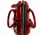 BURBERRY PRORSUM Metallic Red House Check Bowler Satchel