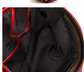 BURBERRY PRORSUM Metallic Red House Check Bowler Satchel