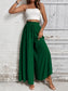 Tied High Waist Wide Leg Pants